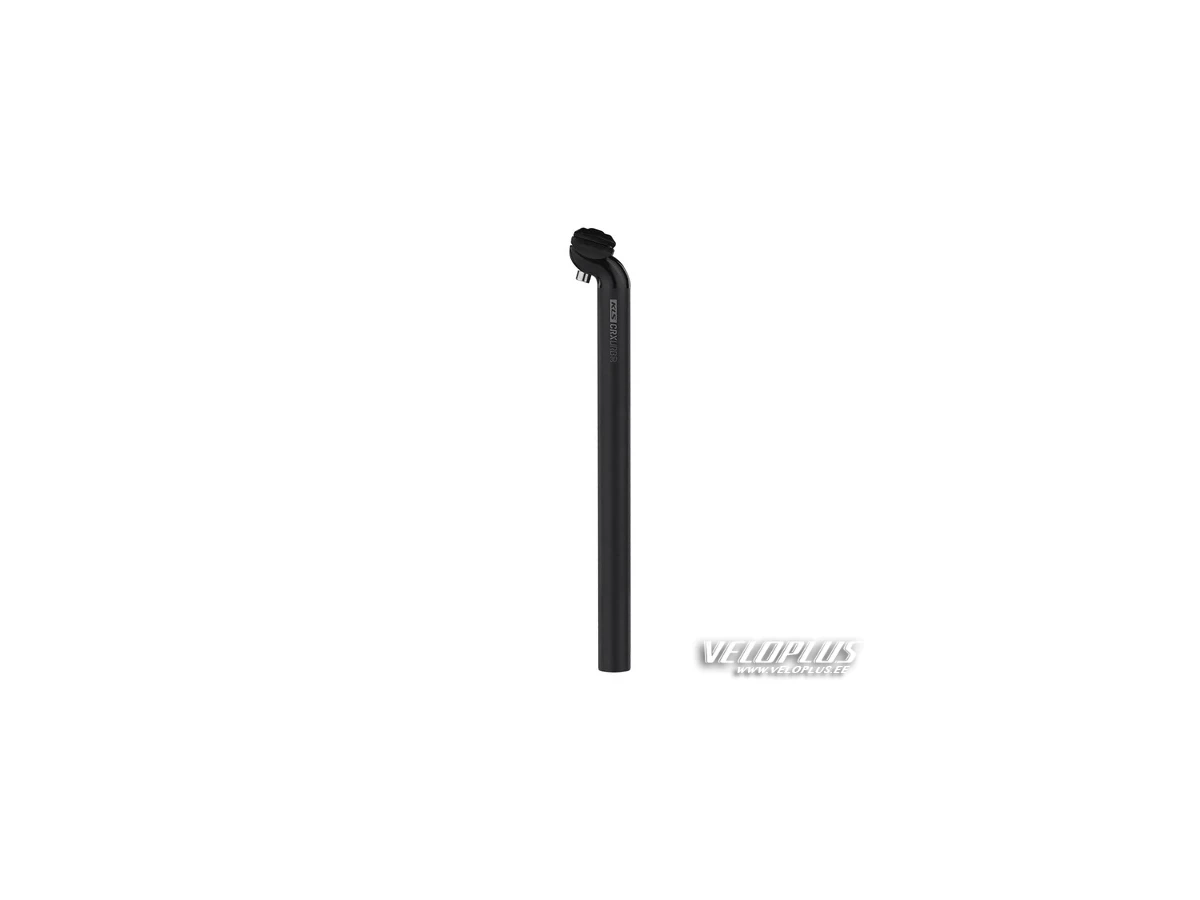 Sadulapost KLS CRX/URB 30 31,6mm/ 400mm, must
