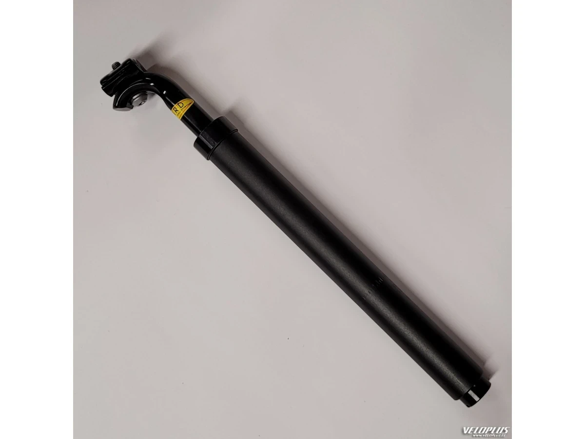 Sadulapost Zoom 30,9x350mm amordiga klambriga alumiiniumist must