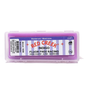 Ski wax RED CREEK FLOUR FEE RACING INDIGO -3º/-20ºC 140g