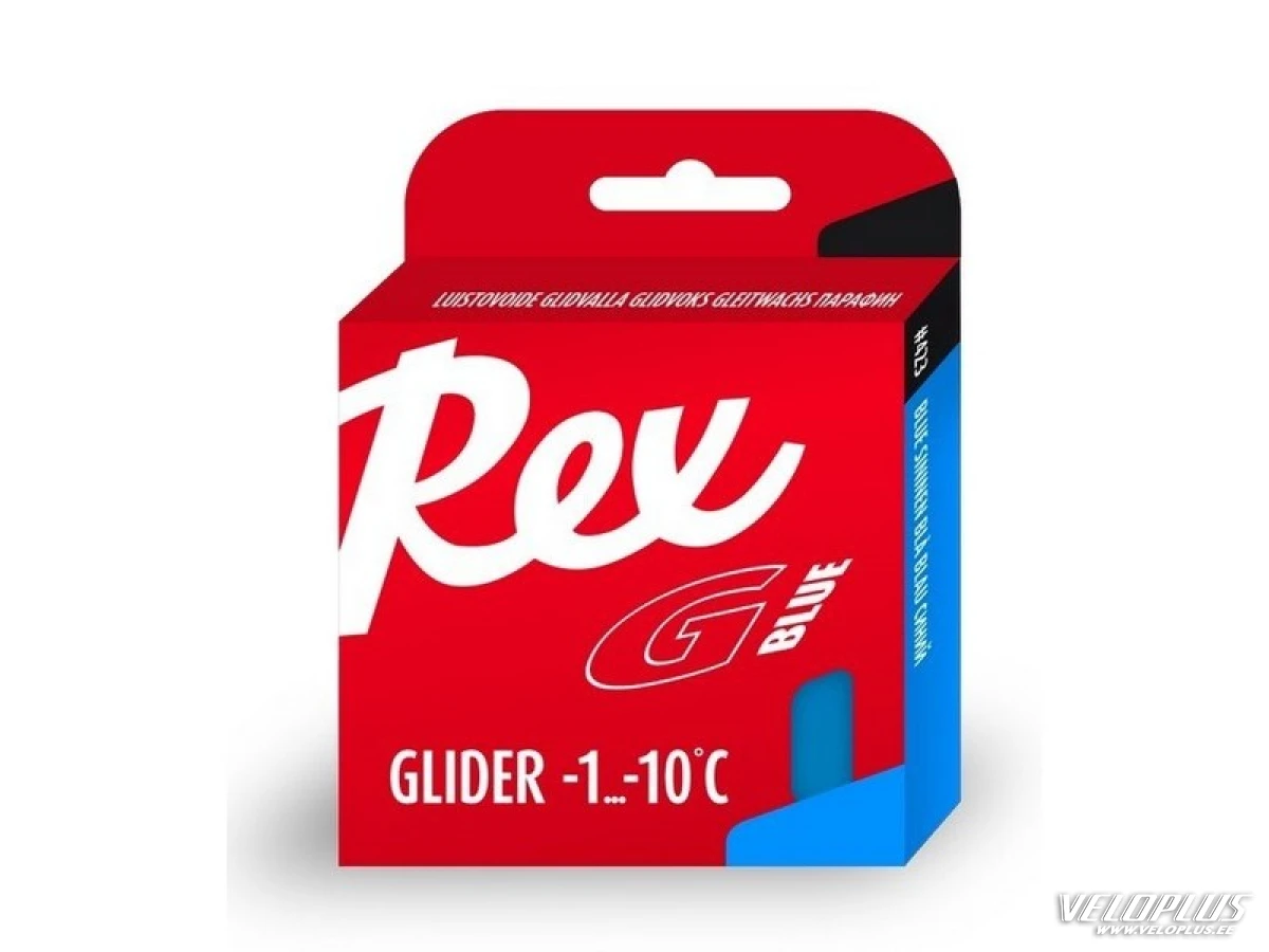 Glide wax REX G BLUE  -1…-10°C 86g