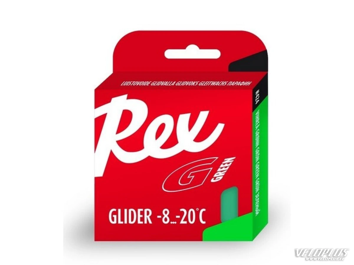 Glide wax REX G GREEN -8…-20°C 86g