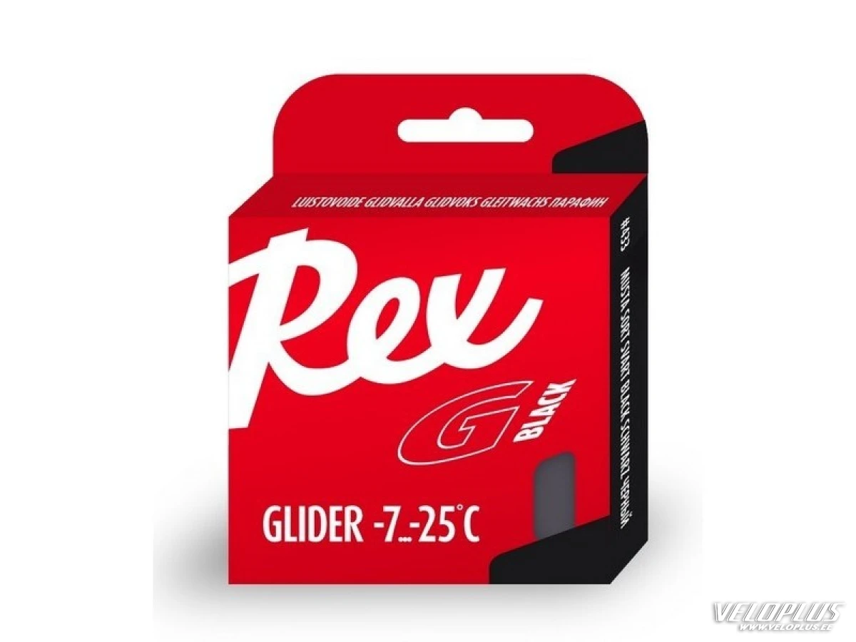 Luistovaha REX G MUSTA -7°C…-25°C, 86g