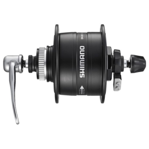 Dynamo hub Shimano DH-3D37-QR 32H QR black