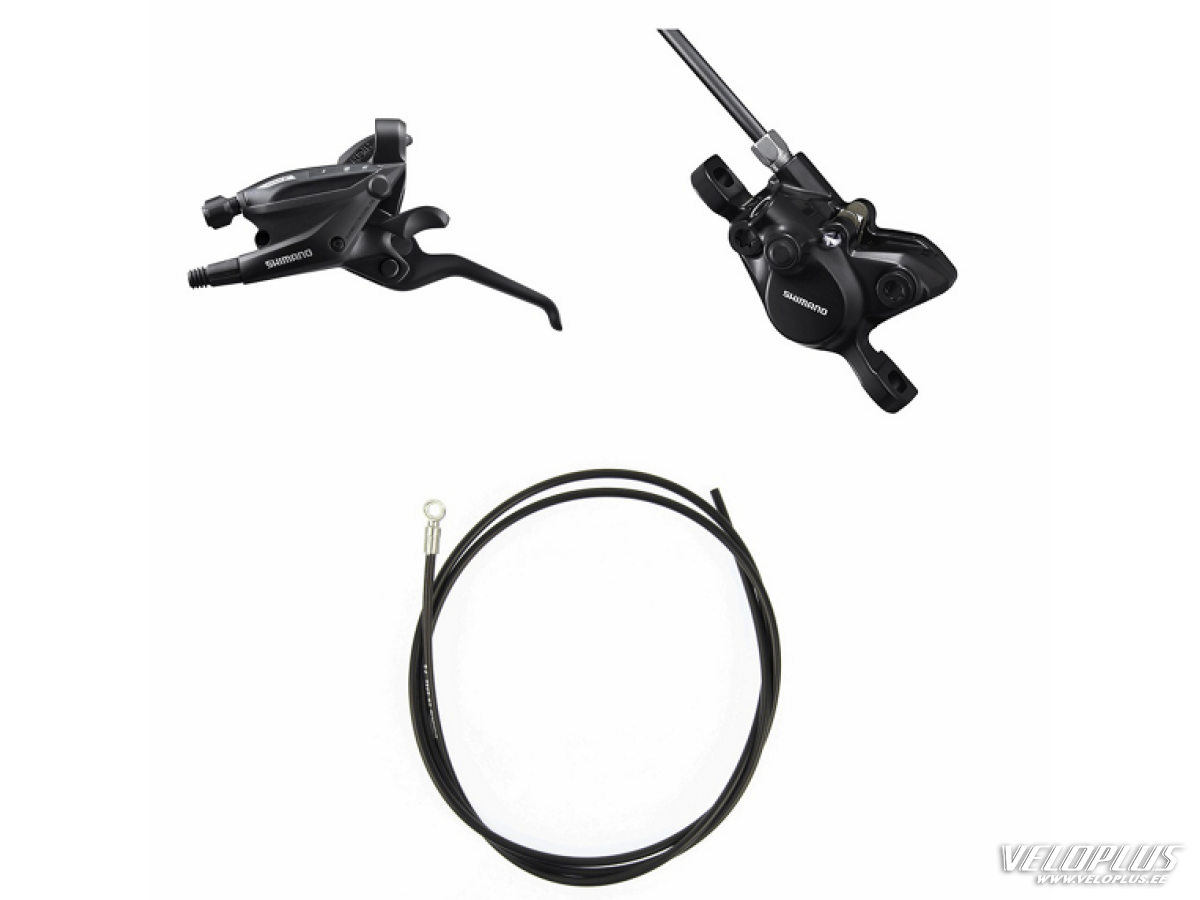 Shift Lever and brake set Shimano ST-EF505 3s (3x8/9) + MT200 hydraulic brake