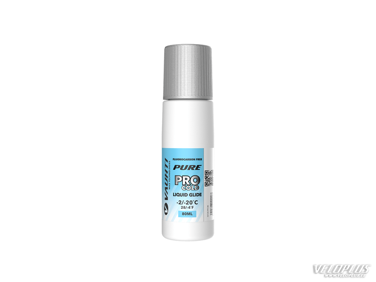 Võistlusmääre VAUHTI PURE PRO COLD LIQUID GLIDE BLUE -2…-20°C 80ml