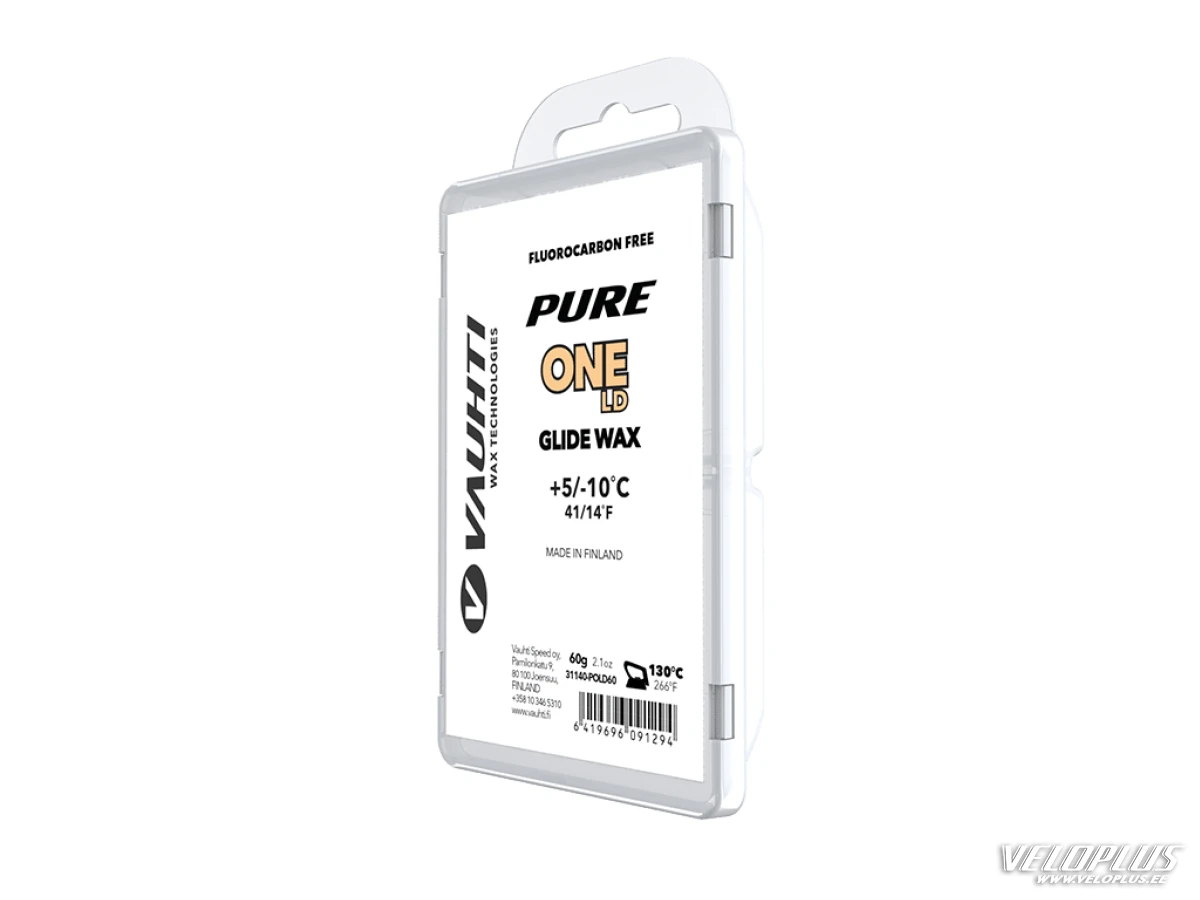 Suusamääre VAUHTI PURE ONE LD ORANGE +5…-10°C 60g