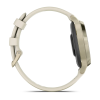 Garmin Lily 2 Active, Vaalea kulta ja luunvalkoinen silikonihihna thumbnail 5