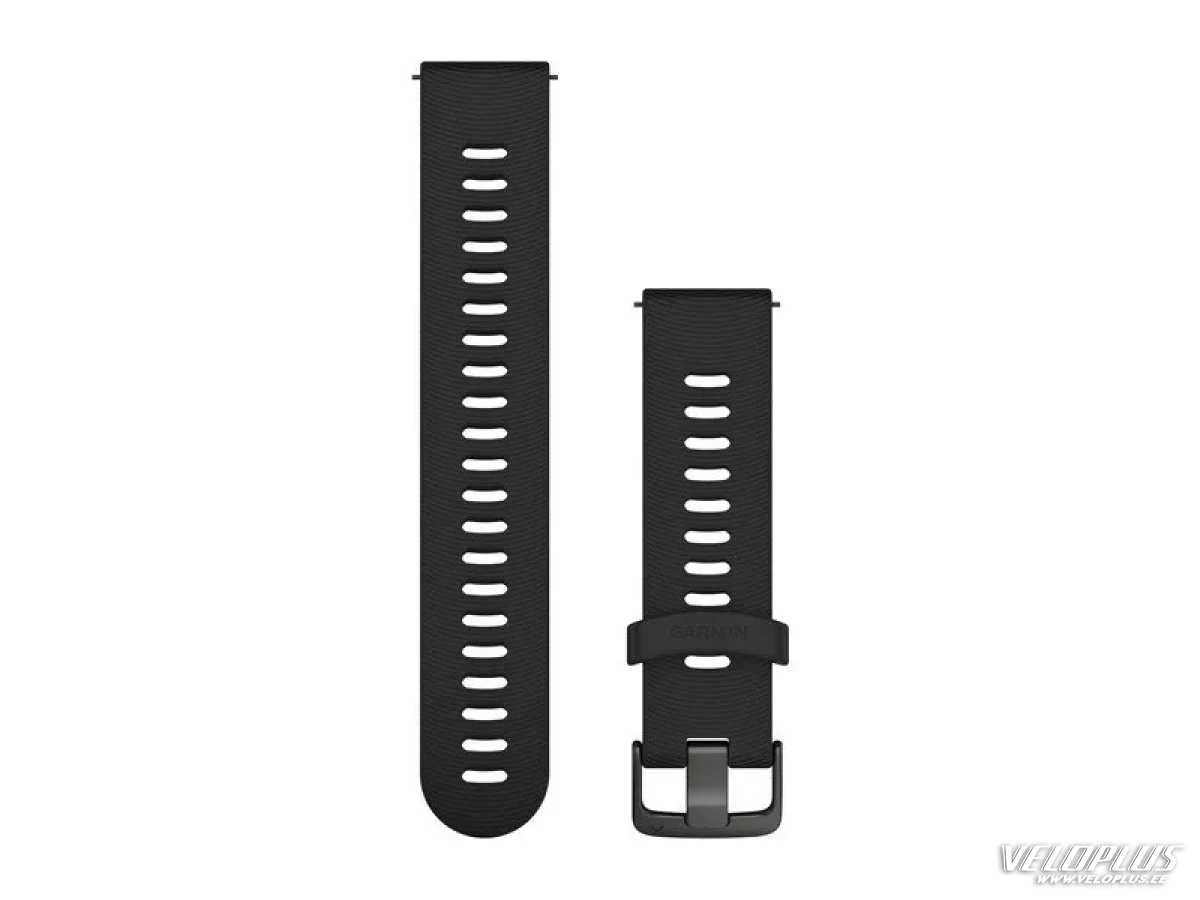 Kellarihm Garmin Quick Release 20mm Black, slate hardware