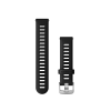 Replacement band Garmin Quick Release 18mm Black, silver hardware