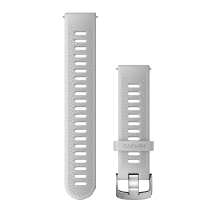 Vaihdekaista Garmin Quick Release 20mm valkoinen silikoni