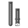 Vaihde Garmin Quick Release 20mm Monterra harmaa silikoni thumbnail 1