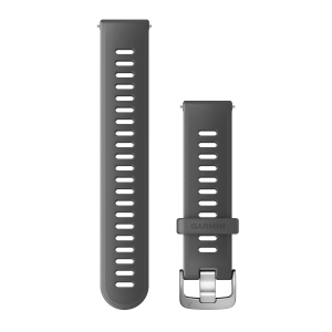 Vaihde Garmin Quick Release 20mm Monterra harmaa silikoni
