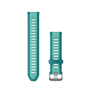 Nomaiņas siksna Garmin Quick Release 20mm tirkīza/aqua silikons
