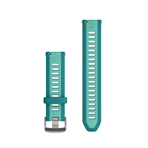 Nomaiņas siksna Garmin Quick Release 20mm tirkīza/aqua silikons