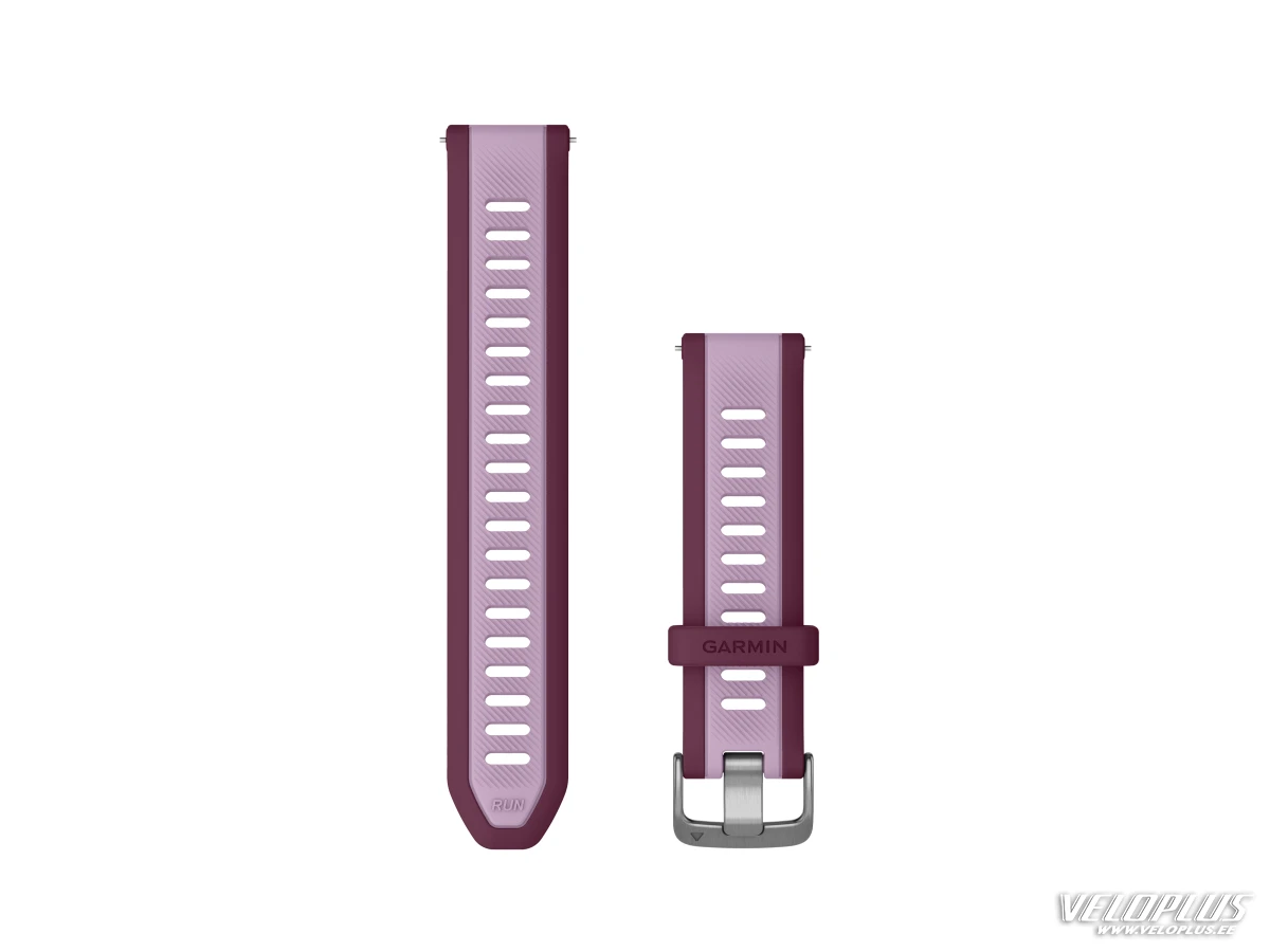 Replacement band Garmin Quick Release 20mm Berry/Lilac silicone