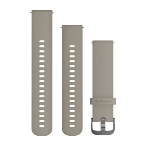 Vaihde Garmin Quick Release 20mm, hiekkakiven silikoninen, liuskekivi metalliosat