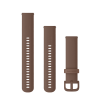 Aizvietojamā siksna Garmin Quick Release 20mm Cocoa silikona thumbnail 1
