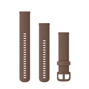 Aizvietojamā siksna Garmin Quick Release 20mm Cocoa silikona