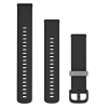 Vaihdehihna Garmin Quick Release 20mm, musta silikoni thumbnail 1