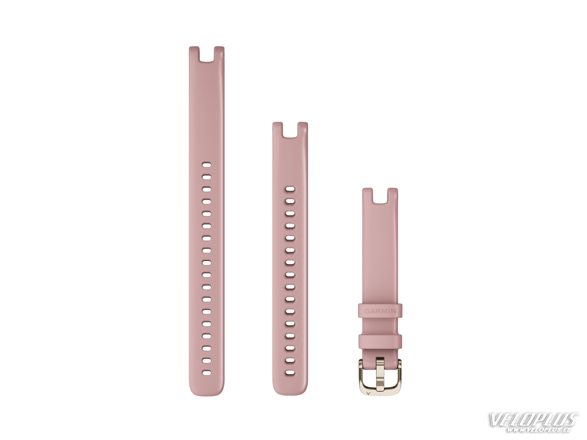 Garmin Lily Watch Bands (14 mm) Dust rose, cream gold hardware