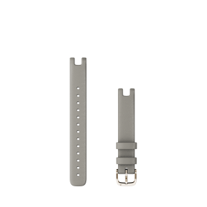Kellarihm Garmin Lily (14mm) Braloba grey leather, cream gold hardware