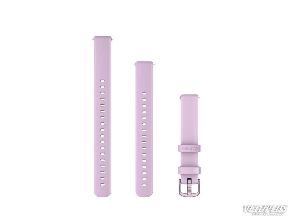 Garmin Lily 2 Watch Bands (14 mm) Lilac silicone, lilac hardware