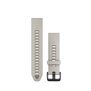 Replacement band Garmin QuickFit 20mm Fog Gray/Dark Sandstone Silicone