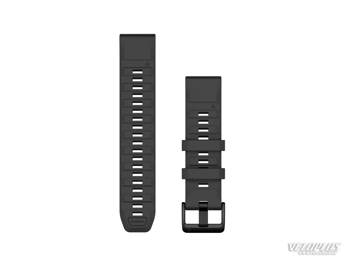 Replacement band Garmin QuickFit 22mm Graphite Silicone