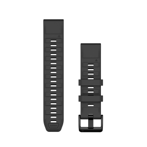 Replacement band Garmin QuickFit 22mm Graphite Silicone