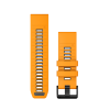 Aizvietojamā siksniņa Garmin QuickFit 26mm Spark Orange/Graphite Silikona thumbnail 1