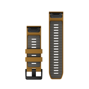 Aizvietojamā siksna Garmin QuickFit 26mm Autumn/Pebble Gray silikona