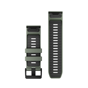 Nomaiņas siksna Garmin QuickFit 26mm Willow/Graphite Silikona