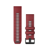 Aizvietojamā siksna Garmin QuickFit 26mm Marsala/Grafīta Silikons thumbnail 1
