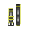 Nomaiņas siksna Garmin QuickFit 26mm Amp Dzeltena/Grafīta silikons thumbnail 2