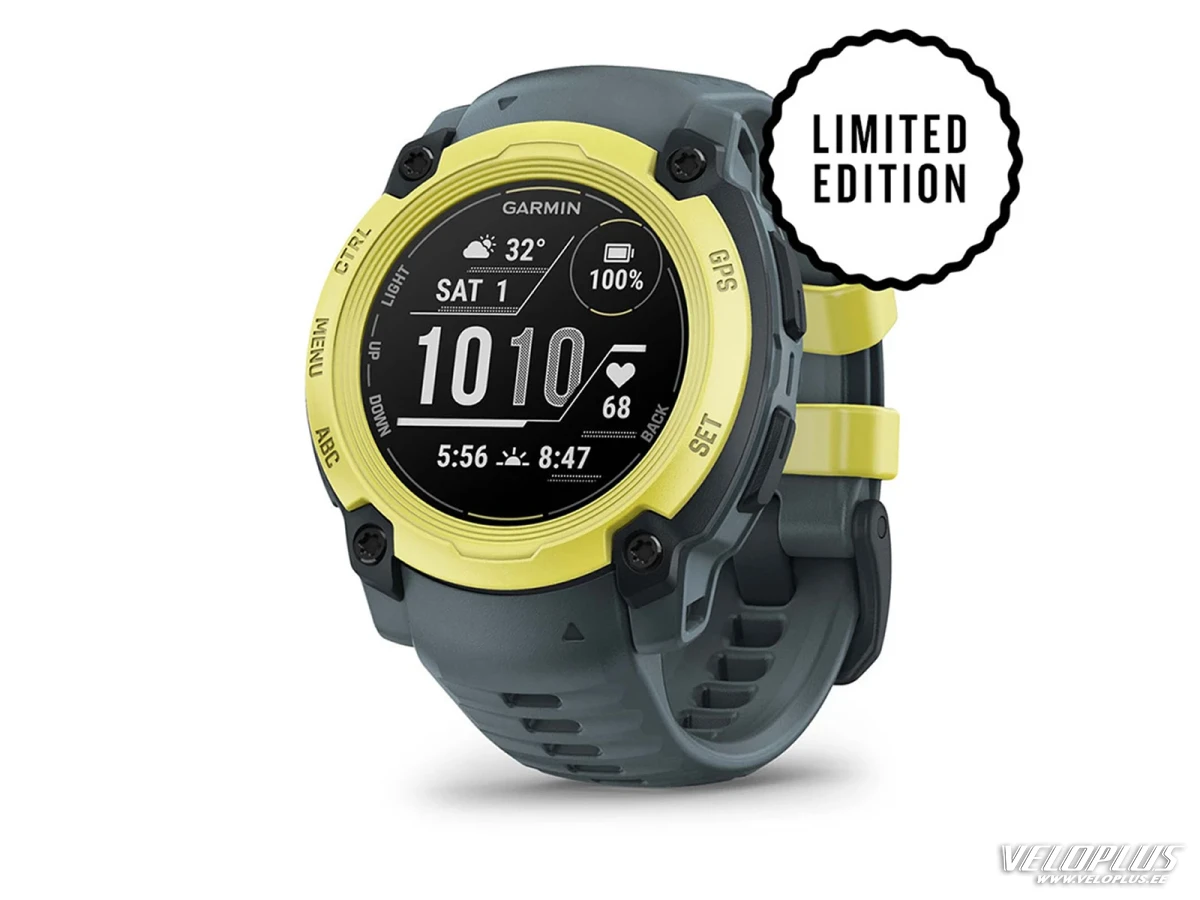 Garmin Instinct E – 40 мм, ярко-лаймовый с ремешком Twilight