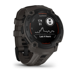 Garmin Instinct E - 45 mm, Must ja süsihalli rihmaga