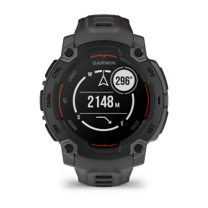 Garmin Instinct E - 45 mm, Must ja süsihalli rihmaga