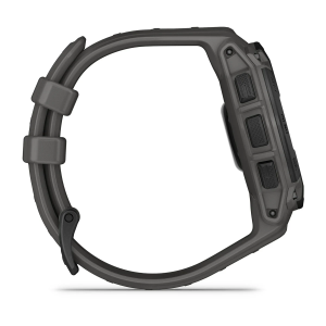 Garmin Instinct E - 45 mm, Must ja süsihalli rihmaga