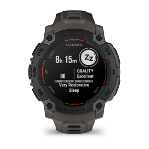 Garmin Instinct E - 45 mm, Must ja süsihalli rihmaga