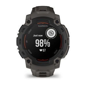 Garmin Instinct E - 45 mm, Must ja süsihalli rihmaga