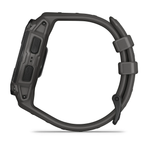 Garmin Instinct E - 45 mm, Must ja süsihalli rihmaga