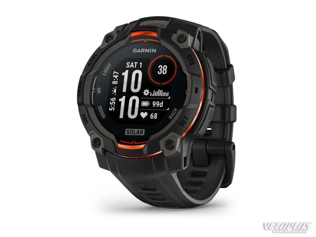 Garmin Instinct 3 - 45 mm, Solar, Black