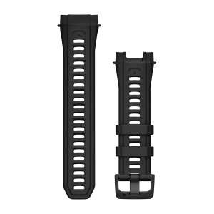 Pulksteņa siksniņa Garmin Instinct 3 - 50 mm (26 mm) melns silikons