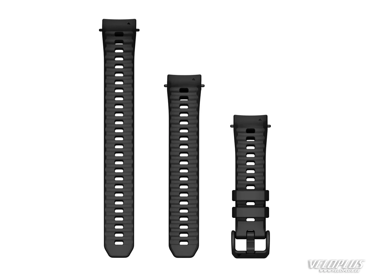Watch Bands Garmin Instinct E - 40mm (20mm) Black Silicone