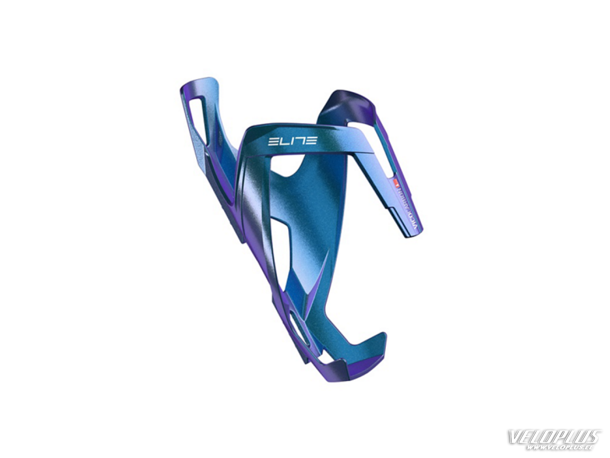 Elite Bottle Cage Vico GLAM carbon Blue Metal