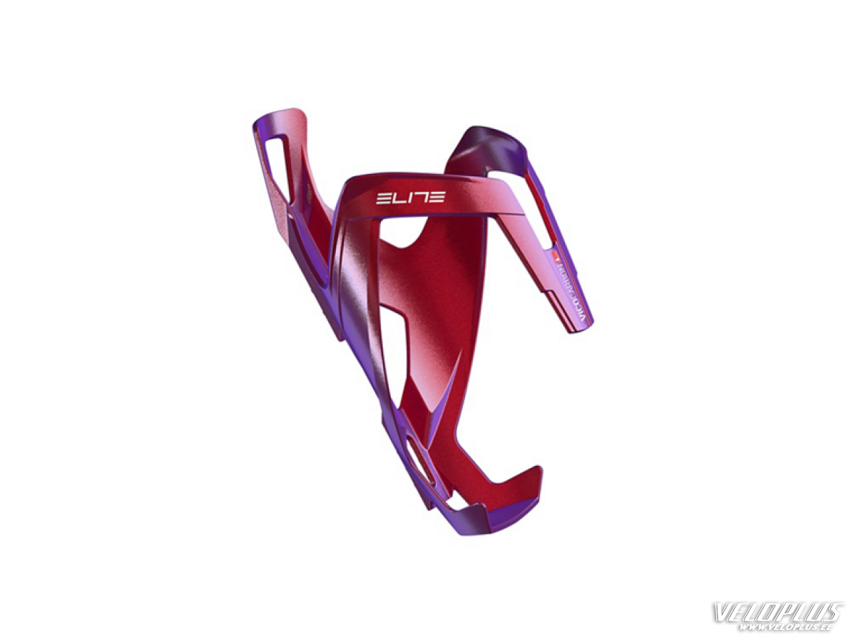 Elite Bottle Cage Vico GLAM carbon Red Metal