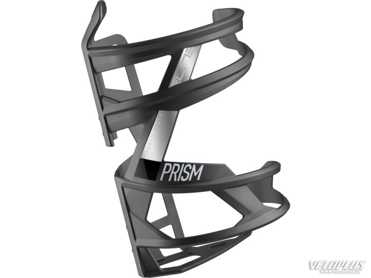 Elite Bottle Cage Prism Right Carbon, black