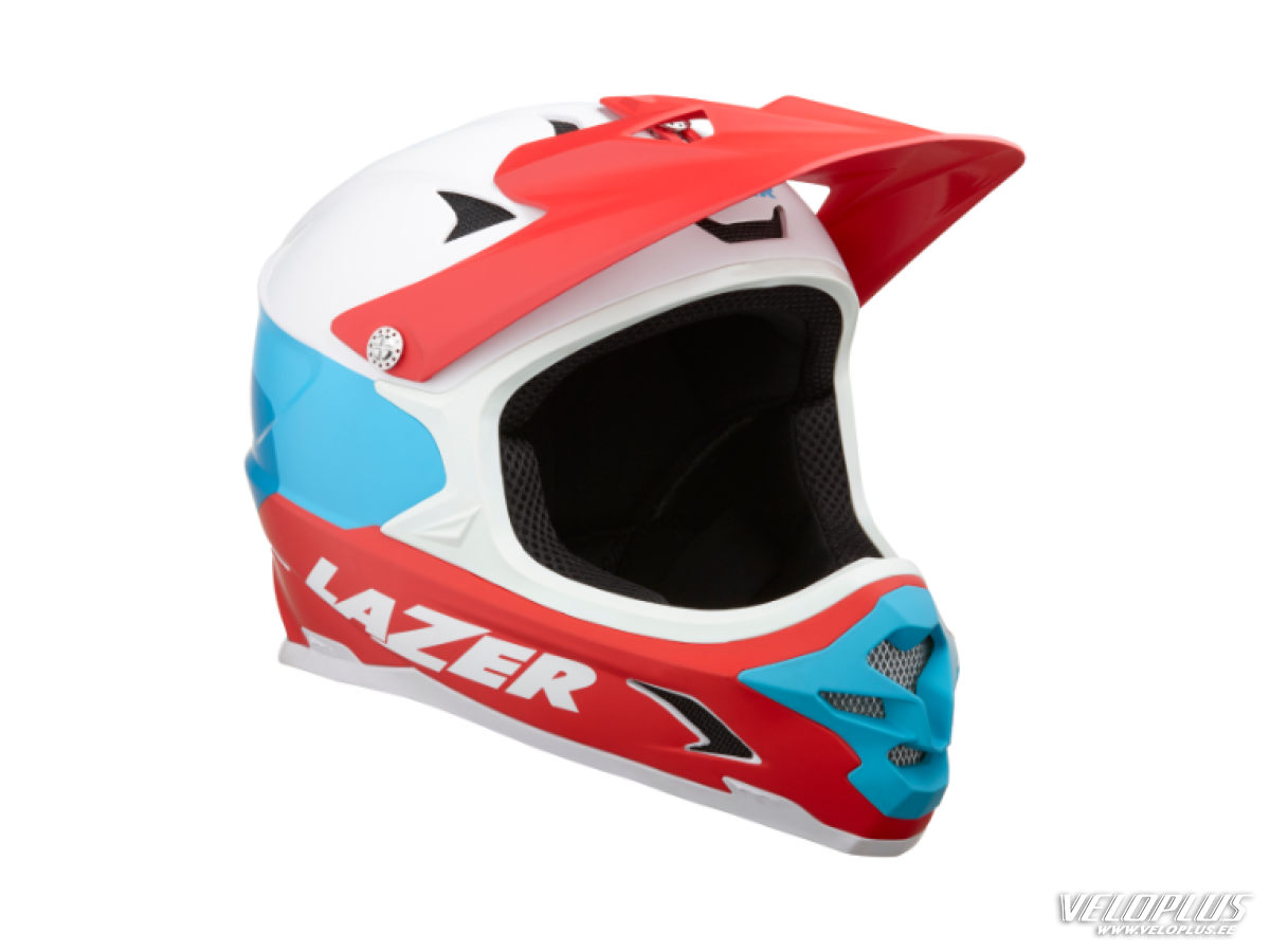 Helmet Lazer Phoenix+ Matte White Blue Red