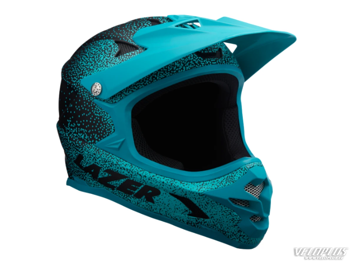 Full-face Helmet Lazer Phoenix+ Matte Black Mint Dots