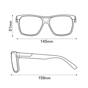 Shimano CE-SQRE2 SQUARE Ridescape high contrast Deep ocean Glasses